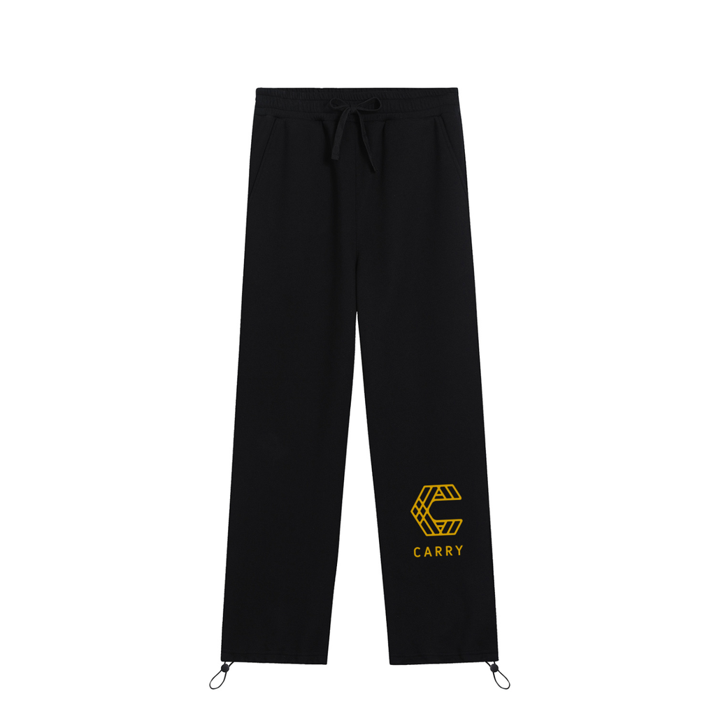 Essential Drawstring Straight-Leg Sweatpants